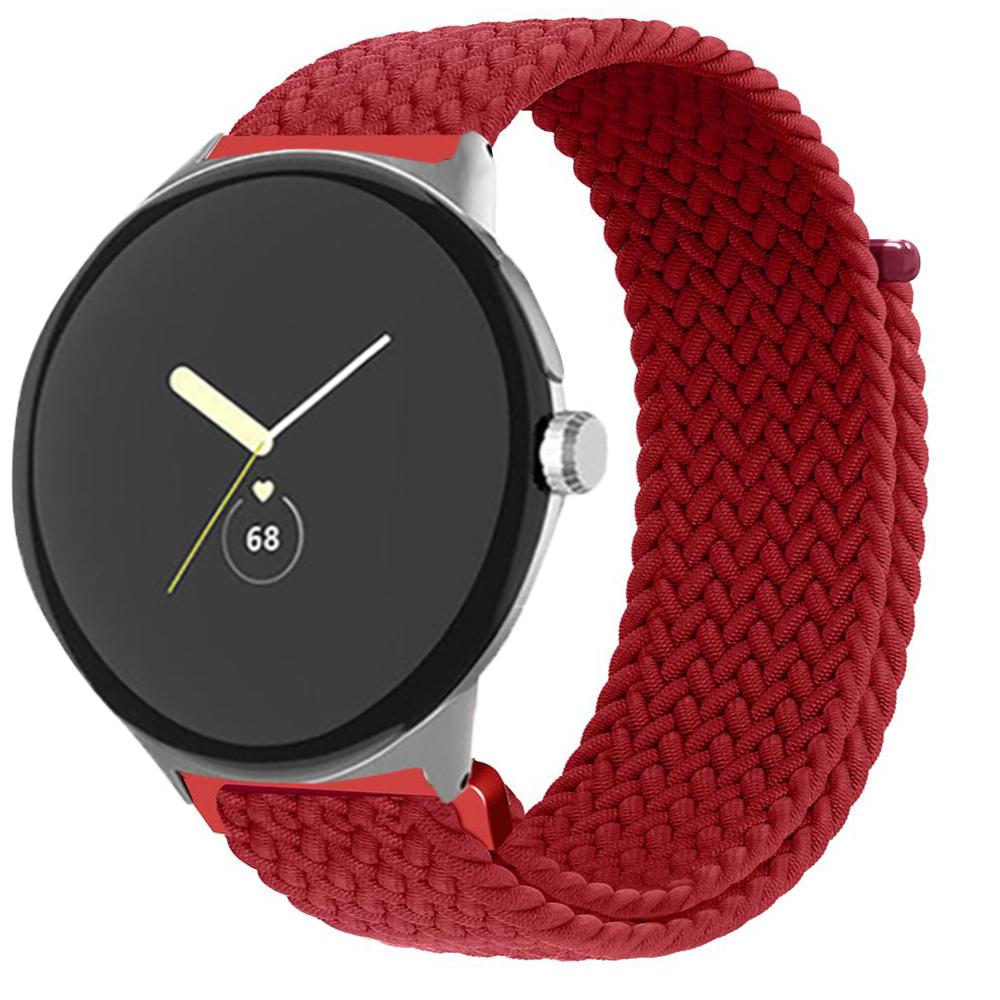 Nylon Strap for Google Pixel Watch Pixel Watch 2 Elastic Adjustable Band Wrist Bracelet Wristband Replacement Accessories for Pixel Watch