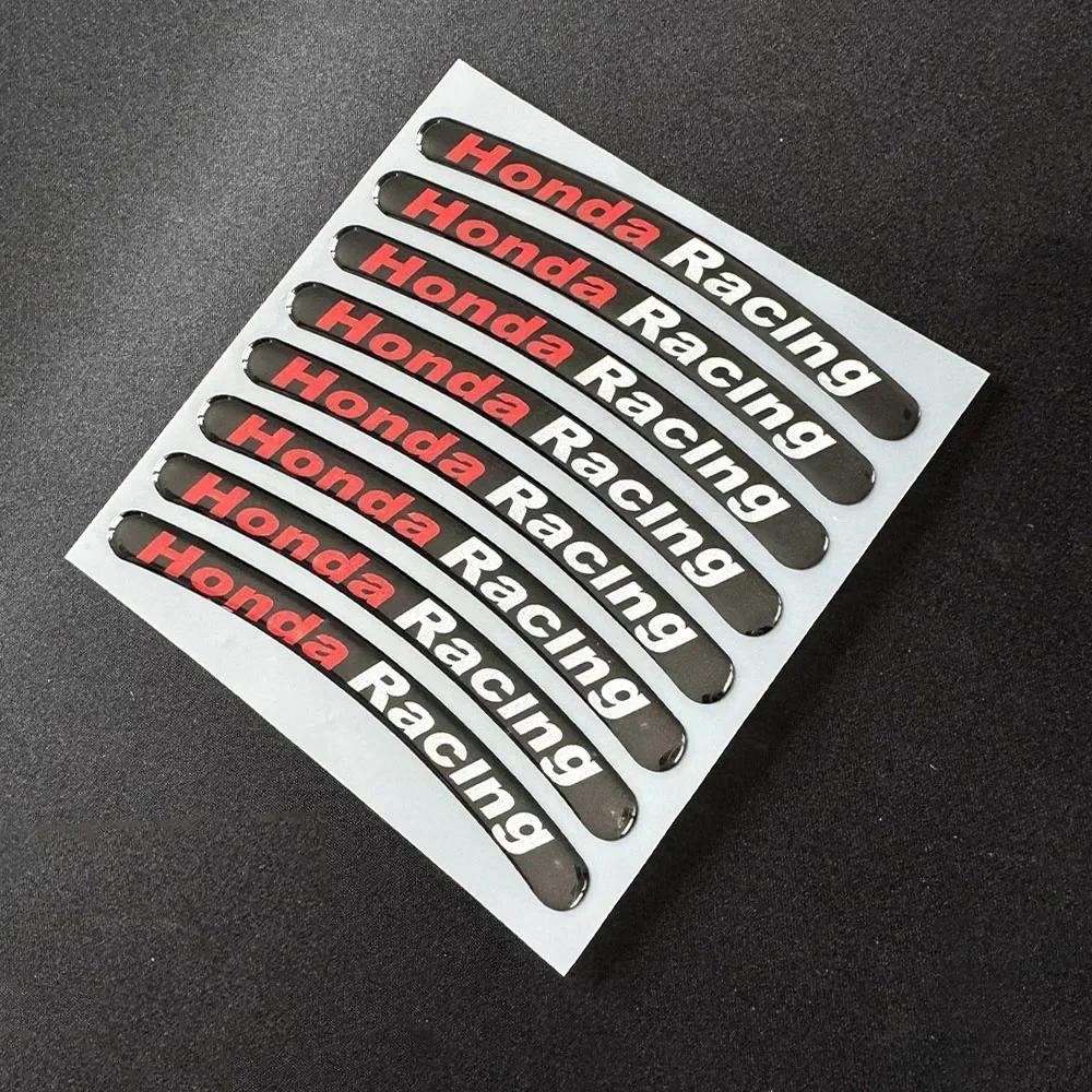 AQX1 New Motorcycle Stickers Universal Wheel Stickers for Honda Wheel Modification Stickers Car Reflective Stickers Decor