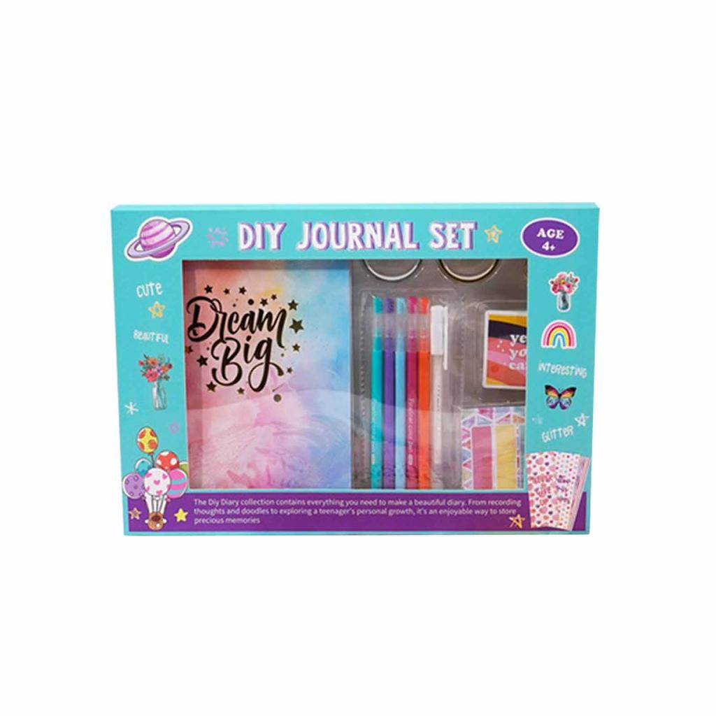 Girls DIY Journal Set - DIY Journal Set For Teen Girls, Stationery Set, Scrapbook And Journal Supplies Set, Journal Art Craft Set1ML