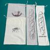 Sustainable Packaging Pouch Functional Linen Drawstring Bag for Bread and Fruits