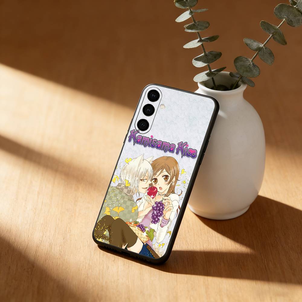 

K-kamisama kiss look of love Phone Case For Samsung Galaxy A91,80,73,72 ,71,53,52,32 ,31,22,21s,20,Soft Black Case Samsung a41