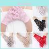 Elegant Long Lace Fingerless Gloves For Women Fashionable Breathable Sun Protection