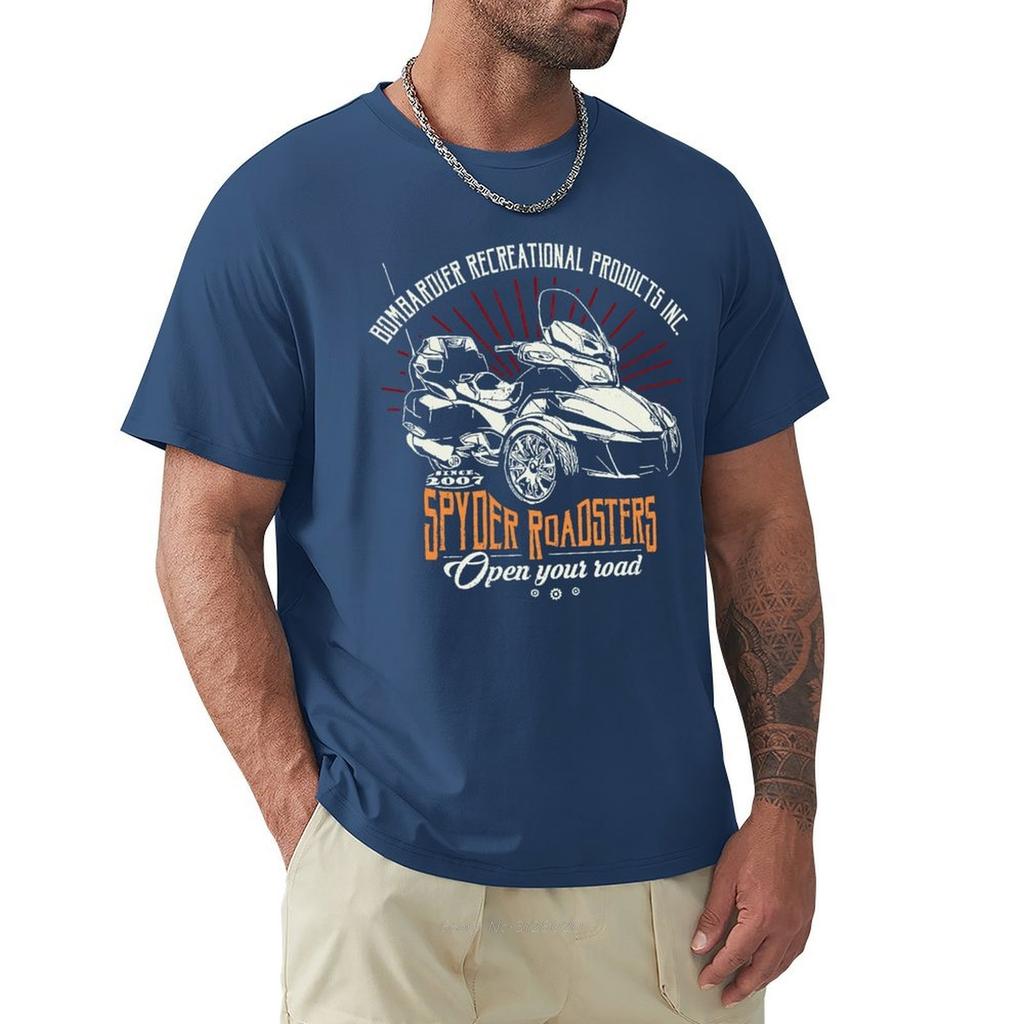 Can Am Spyder Brp Roadsters Classic Tshirt Funnys Vintage Clothes New Edition Tees Men Clothes Tees Fashion Oversized Tshirt