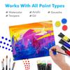 5pcs 8x10inch Canvas Panels Per Set Great Art Supplies for Acrylic Pouring Oil Watercolour Art
