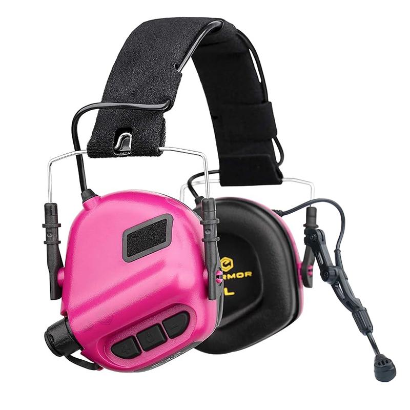 

EARMOR M32 MOD4 наушники для стрельбы тактическая гарнитура с шумоподавлением с адаптером для крепления на шлеме ARC Rail с адаптером Kenwood PTT новые