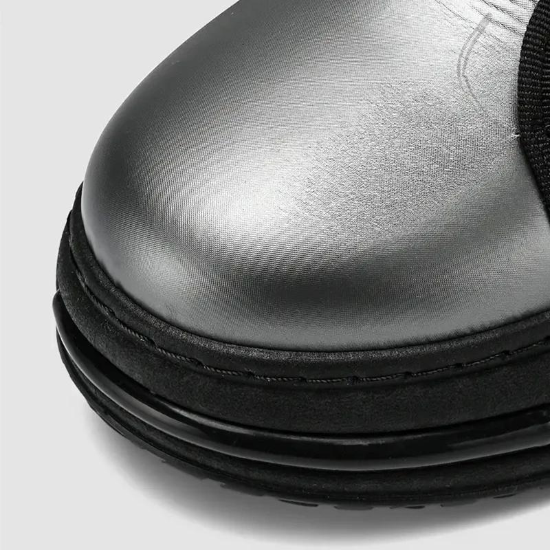 Winter Men Snow Boots High-top Cotton Shoes Fashion Matching Comfortable Warm Men's Boots Casual Non-slip Outdoor Snow Boots
