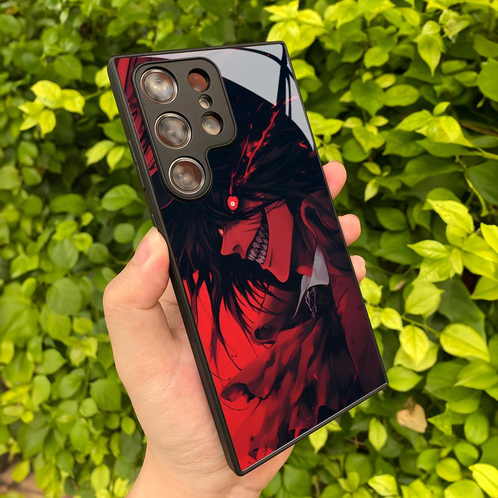 Alucard Hellsing Anime Handyhülle Für Samsung Galaxy S26 S25 S24 S23 S22 S20 S21 Edge Ultra Plus Fe Bunte Silberne Hülle