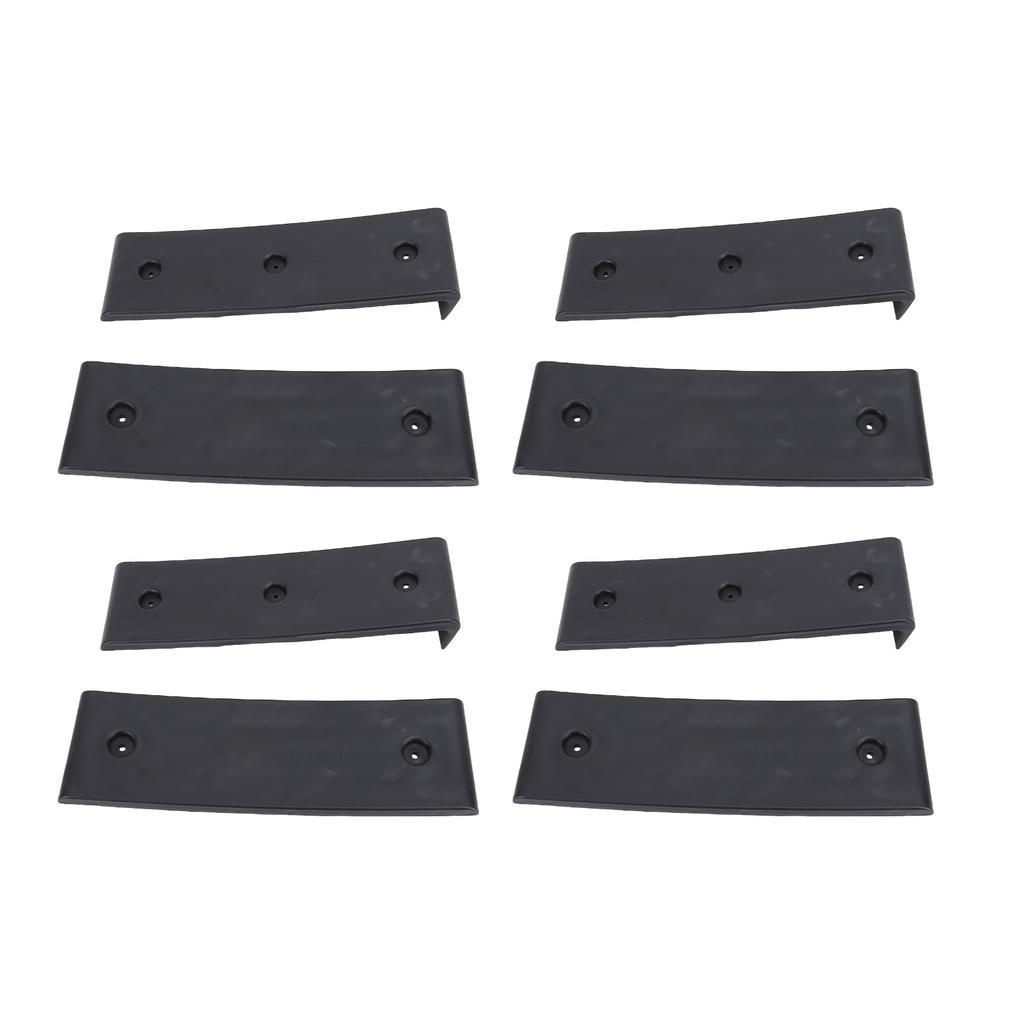 10 Piece Black Boat Trailer Bunk Slides Pads Easier Launching Loading 3 X 10in Reduces Friction for