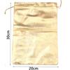 5-10Pcs Silver/Gold Foil Cloth Drawstring Bags Jewelry Gift Bags Candy Beads Bracelet Packing Pouch For Wedding Gift Storage Bag