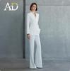 Elegant Spring & Autumn Chinese Buckle Suit Set for Women with Micro Flare Pants