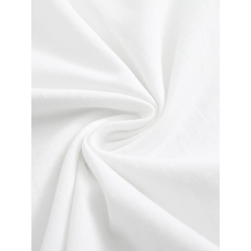 Europäische Größen Stylisches Damen Rundhals Reines T-Shirt mit Nebel-, Rosen- und Schmetterlingsdruck. Einfaches Design, Bequem Und Atmungsaktiv