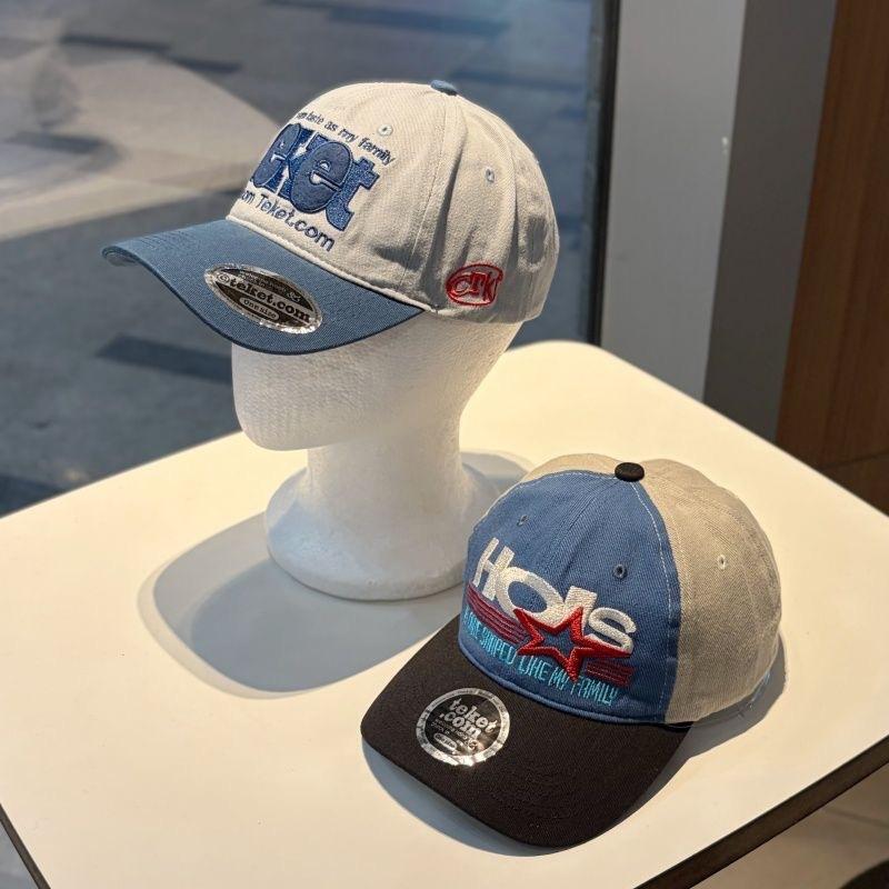 Fashion Hat New American Retro Street Hipster Letter Embroidery Baseball Hat Female Summer Casual Versatile Cap Male