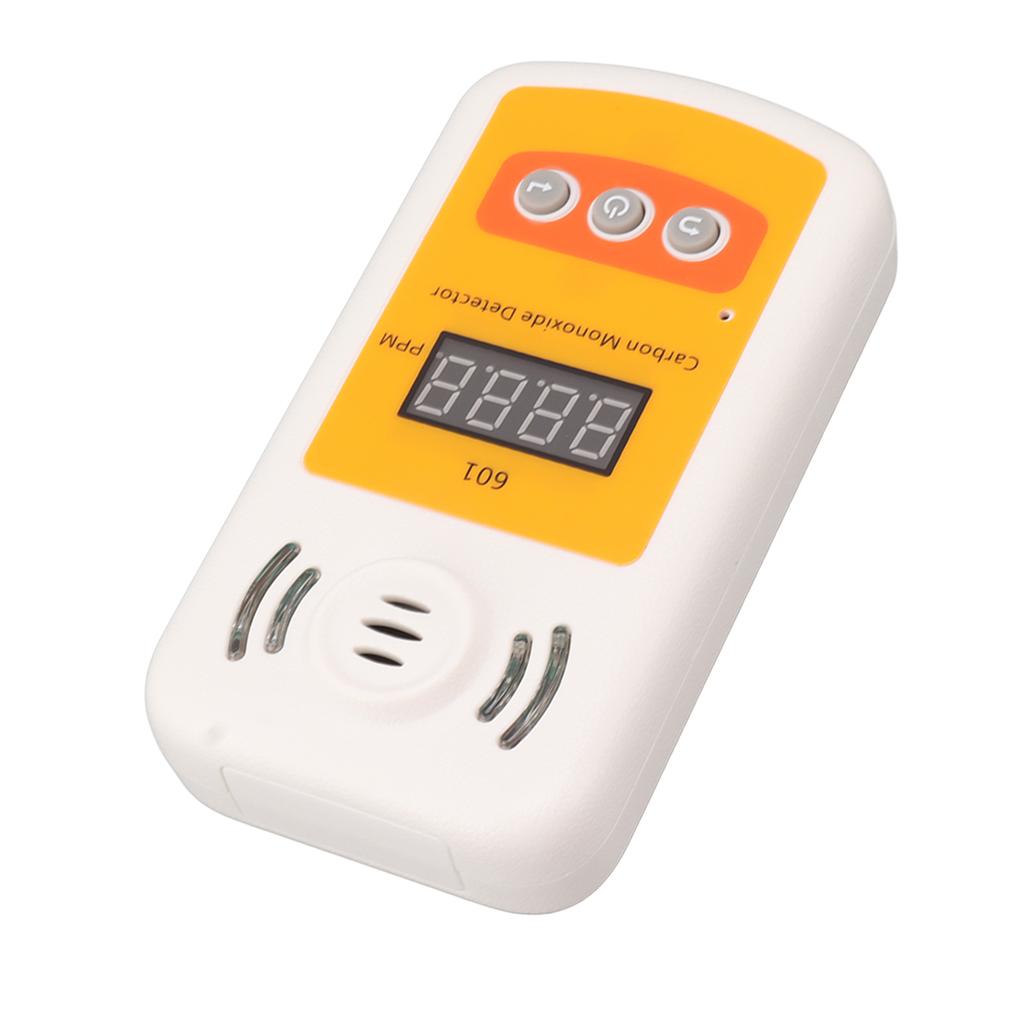 CO Gas Tester Handheld CO Gas Detector Digital Gas Tester With Sound Light Alarm 1ppm Resolution