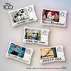 Live Haato Cushion Disney D100 Art Cushion Peter Pan Length 100th Anniversary Stamp (Total Approx. 40cm) 10126-05