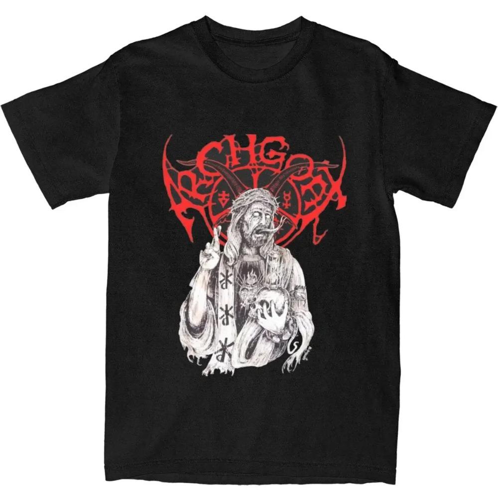 

Archgoat Band Мужская женская футболка, одежда, потрясающая футболка, футболки, чистый хлопок, одежда больших размеров XXXXXL чёрный