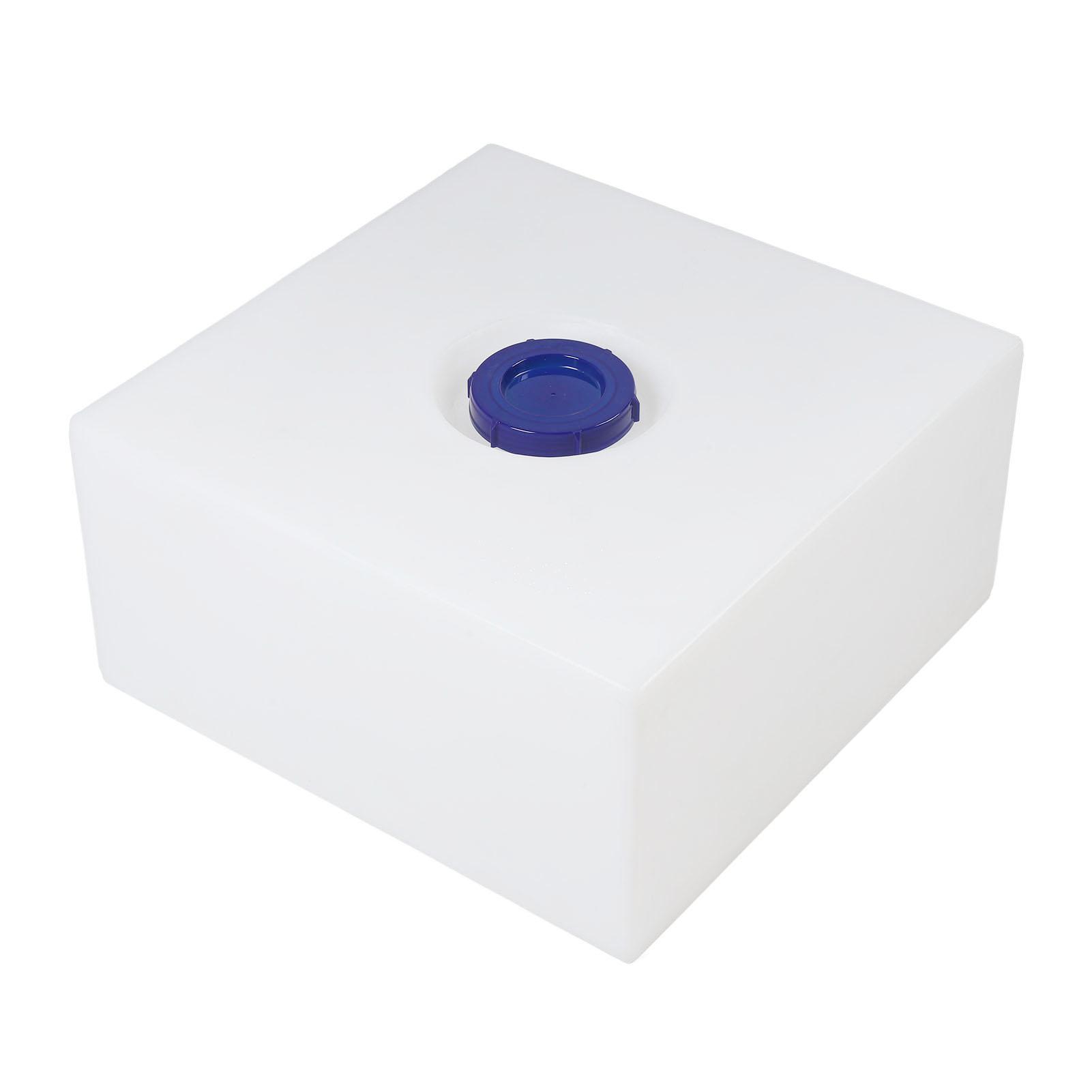 

18.5 Gallon RV Water Storage Tank 20.28x20.28x10.24in Portable LLDPE Water Holding Tank for Trailer Camping Vehicles