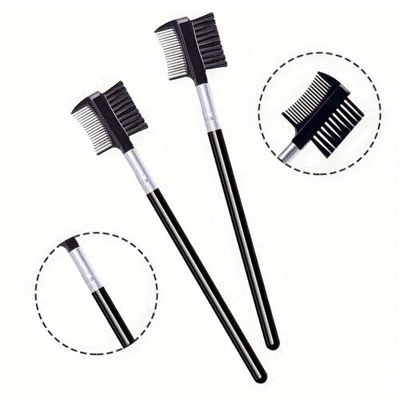 5pcs Eyelash Comb Easily Separate Lashes After Curling and Mascara Application, Eyebrow Comb Evenly To Separate Eyebrow