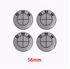 Insignia de ABS de 45 mm 74/82 mm de Buje 56/68 mm Insignia para Capó Delantero de Coche Tapacubos para BMW M Logo G30 G31 G38 G11 G12 G20 G28 F10 F48 F49