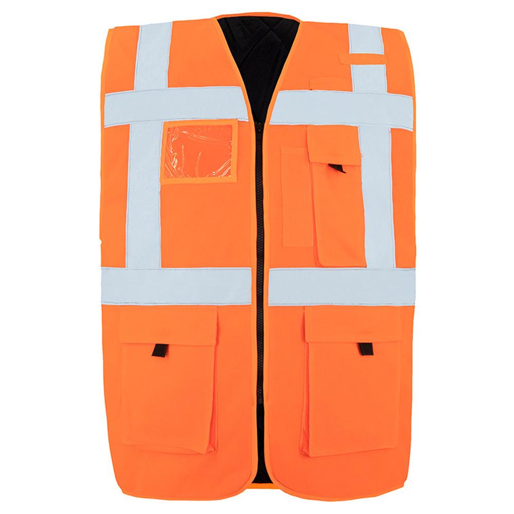 Korntex Unisex Adult Wismar CO² Neutral Padded Hi-Vis Vest