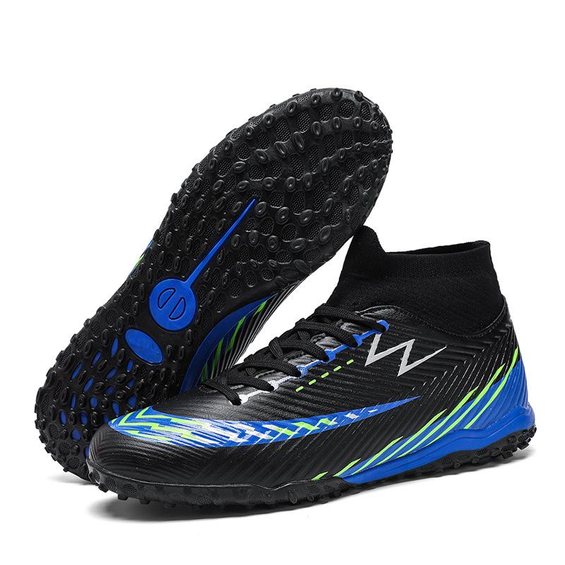 New Men'S High-Top Football Shoes With Long Nails And Broken Nails. Teen Students Anti-Skid Professional Training Football Shoes For Men