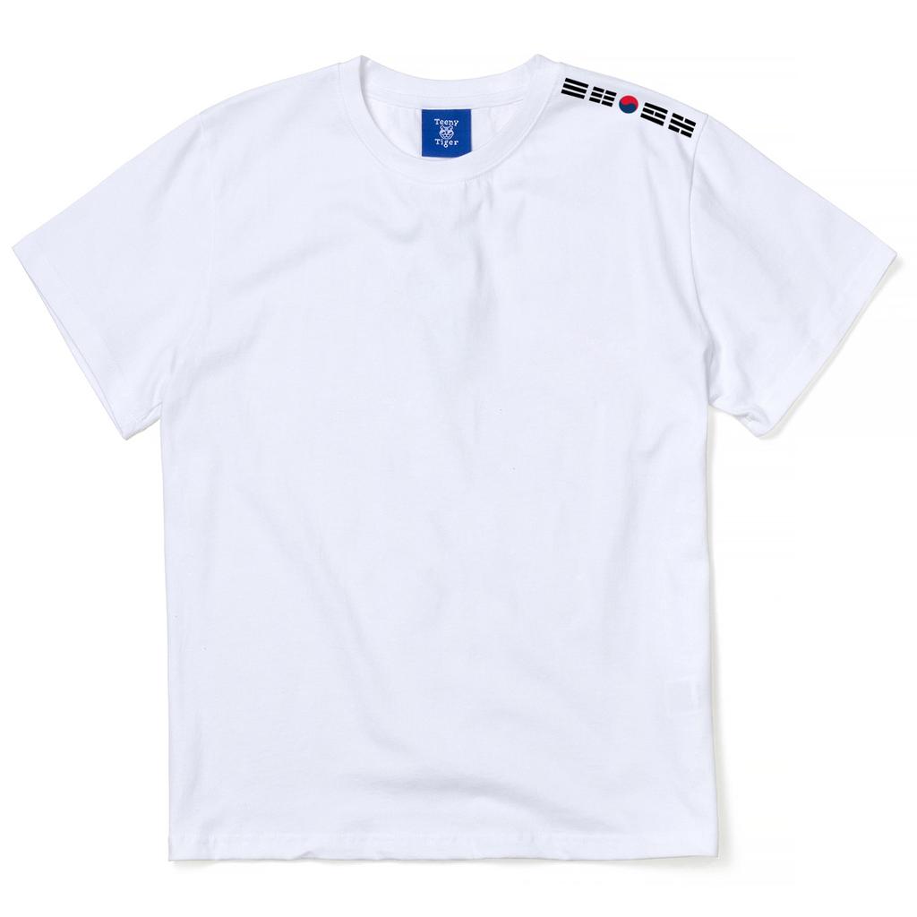 TEENYTIGER Taegukgi Point T-Shirt White