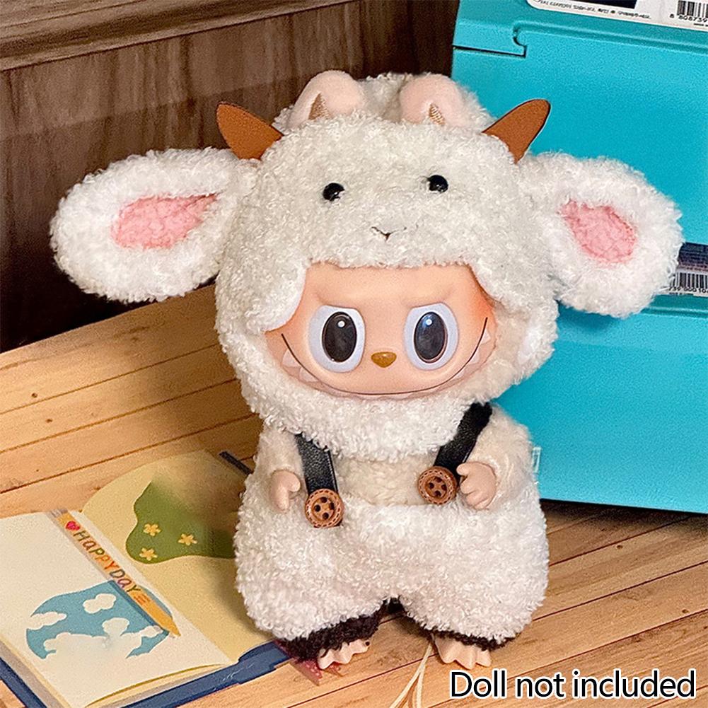 

Для 17см куклы Лабубу Одежда Модная одежда Комбинезоны Одежда для кукол Подходящее по цвету платье Аксессуары для кукол Милое украшение Маленькая одежда 05#