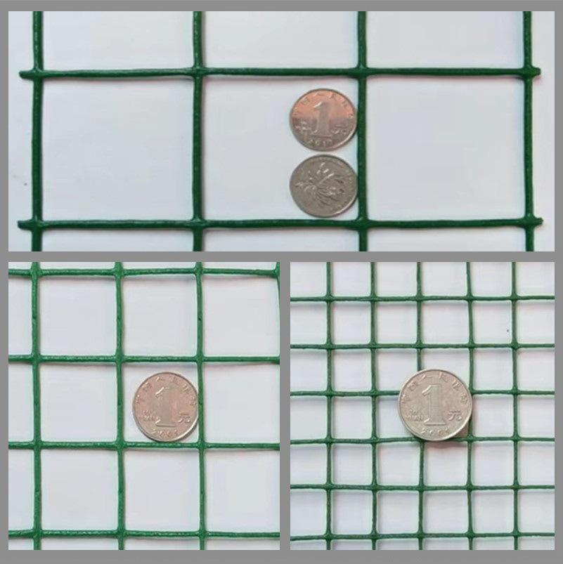 Rustproof Green Plastic-Coated Mesh Wire Fence for Chicken Enclosure