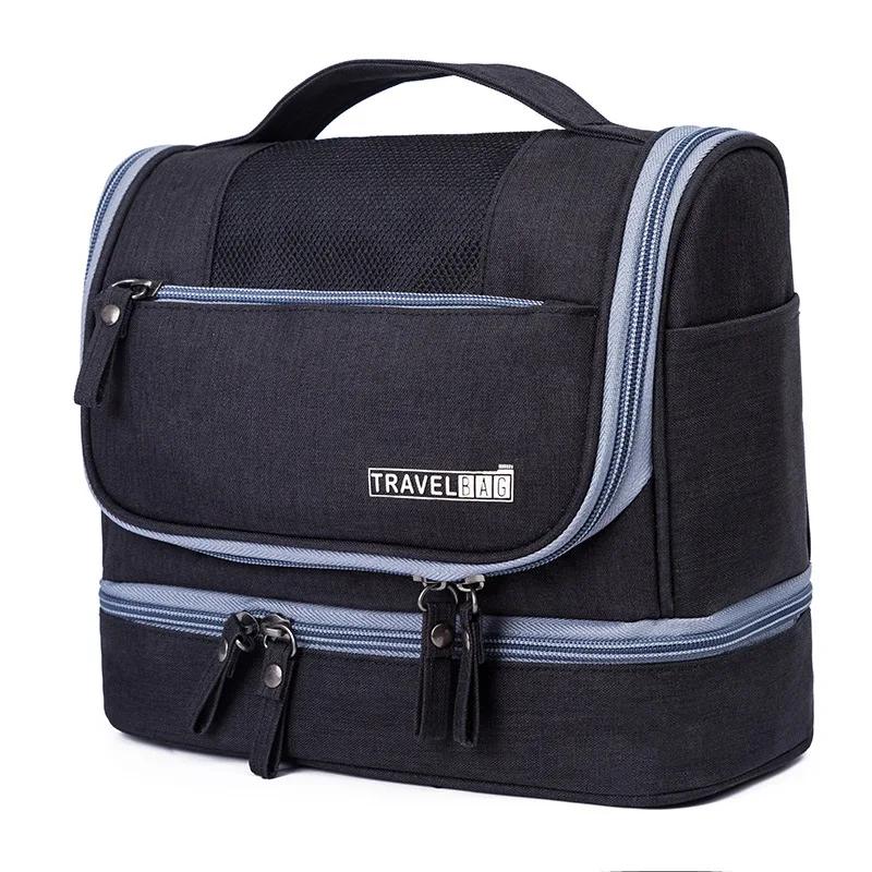 Cable Storage Bag Digital Pouch Case Gadget Organizer Waterproof Oxford Travel Organizer Cosmetic Bag for Women/Men Make Up Bag