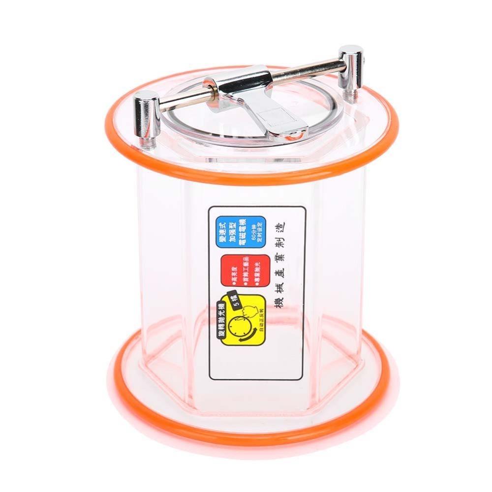

Mini Size Rotary Tumbler Durable Jewelry Tool Long Service Polishing Barrel Jewelry Polish KT6808