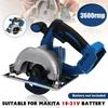 1200W Electric Circular Saw Mini Multifunction Electric Saw Plunge Cut Track Sawing Cutting Machine for 18V Battery 180mm
