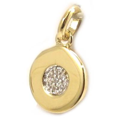 [L1176] - Gold Plated Pendant 'Sissi'