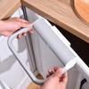 Useful Trash Bag Rack Long Lasting Waste Bin Shelf Waterproof Hanging Type No Need To Bend Waste Bin Shelf