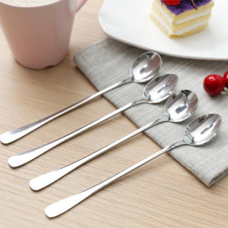 Koffiescheplepel Watermeloenlepel Verdikkingsscheplepel School Dessert Cake Thuis Schattige Cartoon Roestvrij Staal Cadeaus Lieflijk Creatief Accessoires