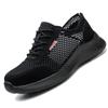 New Breathable Work Safety Shoes Men Work Sneakers Light Steel Toe Shoes Indestructible Shoes Anti-Smashing Safety Work Boots