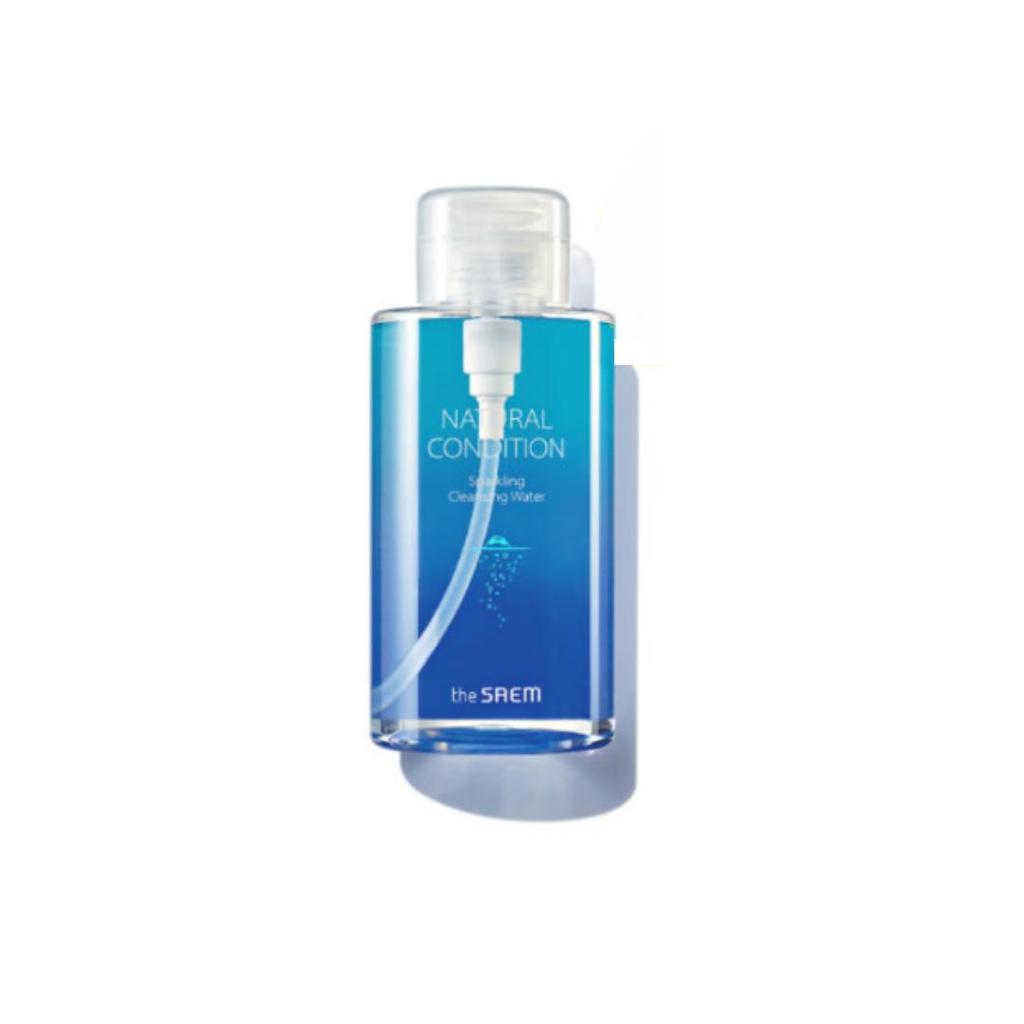 The Saem Natürlicher Zustand Schäumendes Reinigungswasser (500 ml.) & Lippen- & Augenentferner (155ml/5.24 fl.oz.) (7 Optionen)