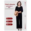 Women's New Embroidered Chinese-Style Velvet Vest with Frog Button - Two-Piece Spring Set