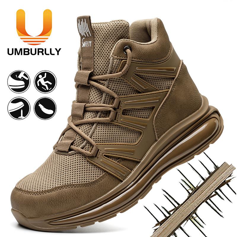 

for men. Kevlar midsole smash anti-piercing work shoes, four-season labor insurance shoes 318 black (European standard 4.0 Kevlar); 37