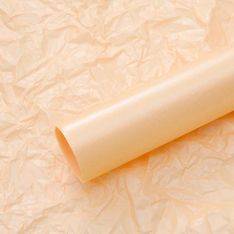 Interlining Paper Flower Bouquet Packaging Pearlescent Papers Pleated Waterproof Strong Material Wedding Birthday Gift Party Decoration DIY Paper