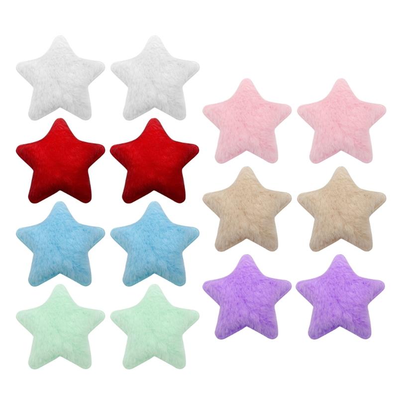 Coppia di Decorazioni per Cuffie da Gioco in Peluche Morbidi Proteggi Pad Auricolari per Comfort e Riduzione del Rumore Opzione Multicolore