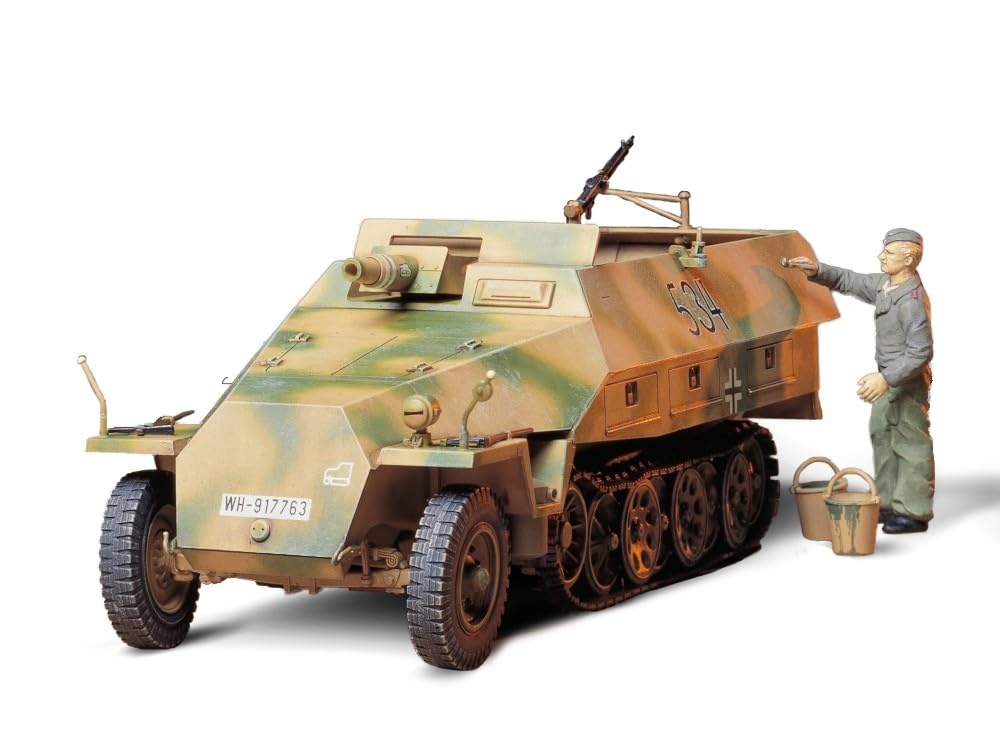 

Tamiya Military Miniature Series German Army Hanomag Type D Kanonenwagen Plastic Model 35147 1/35 No.147