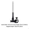 1.2 Meter Adjustable Boat Flag Pole Holder Kit for 0.6-1.75" Rails with 360° Rotation