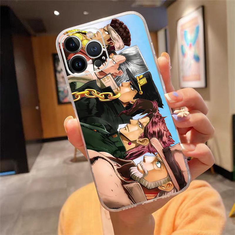 Jojo Phone Case For Iphone 17ProMax 17 Pro Air 16 15 14 13 Pro Max 16 15 14 13 Pro 15Plus