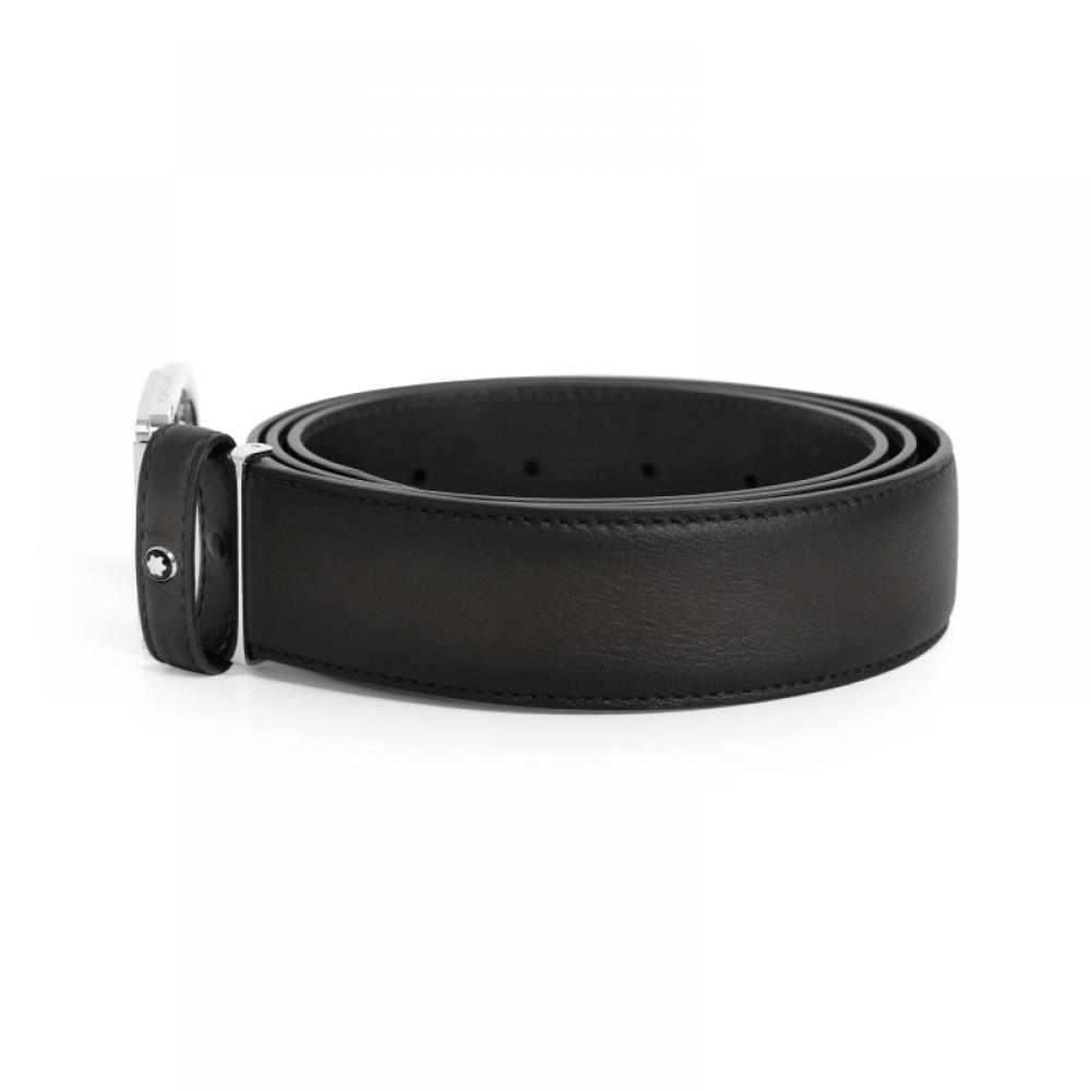 Montblanc 118414 Horseshoe Grey Belt
