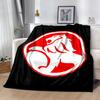 Electric Energy Holden Logo Blanket Durable Comfort Suitable for Livingroom Chair Bedding All-Season Use Stylish Decor