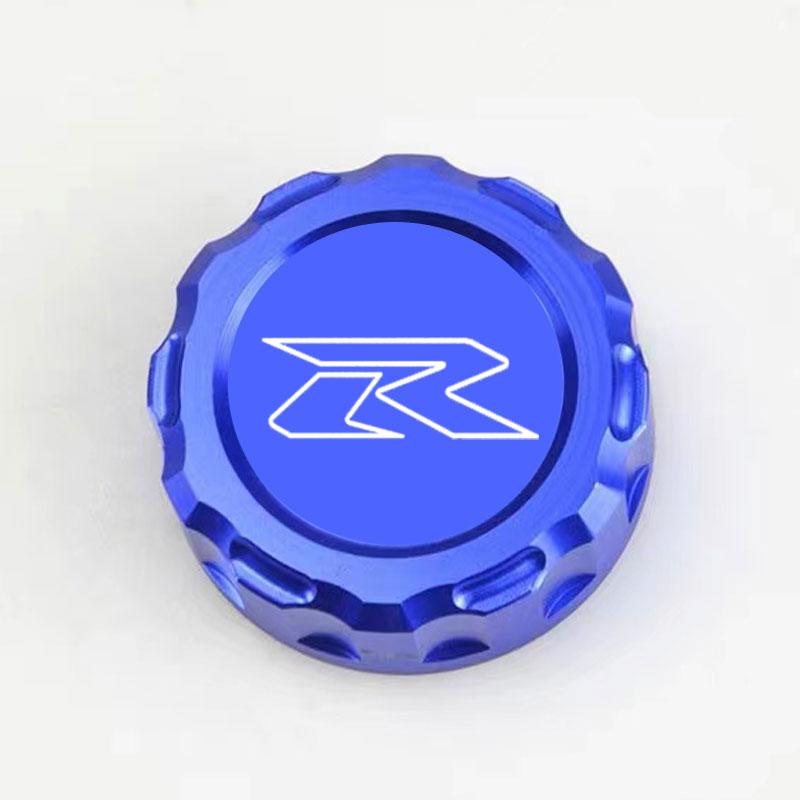 For Suzuki Gsxr 750 600 1000 GSXR600 GSXR750 Motorcycle Accessories Rear Brake Fluid Tank Cap Cover Brake Oil Tank Reservoir