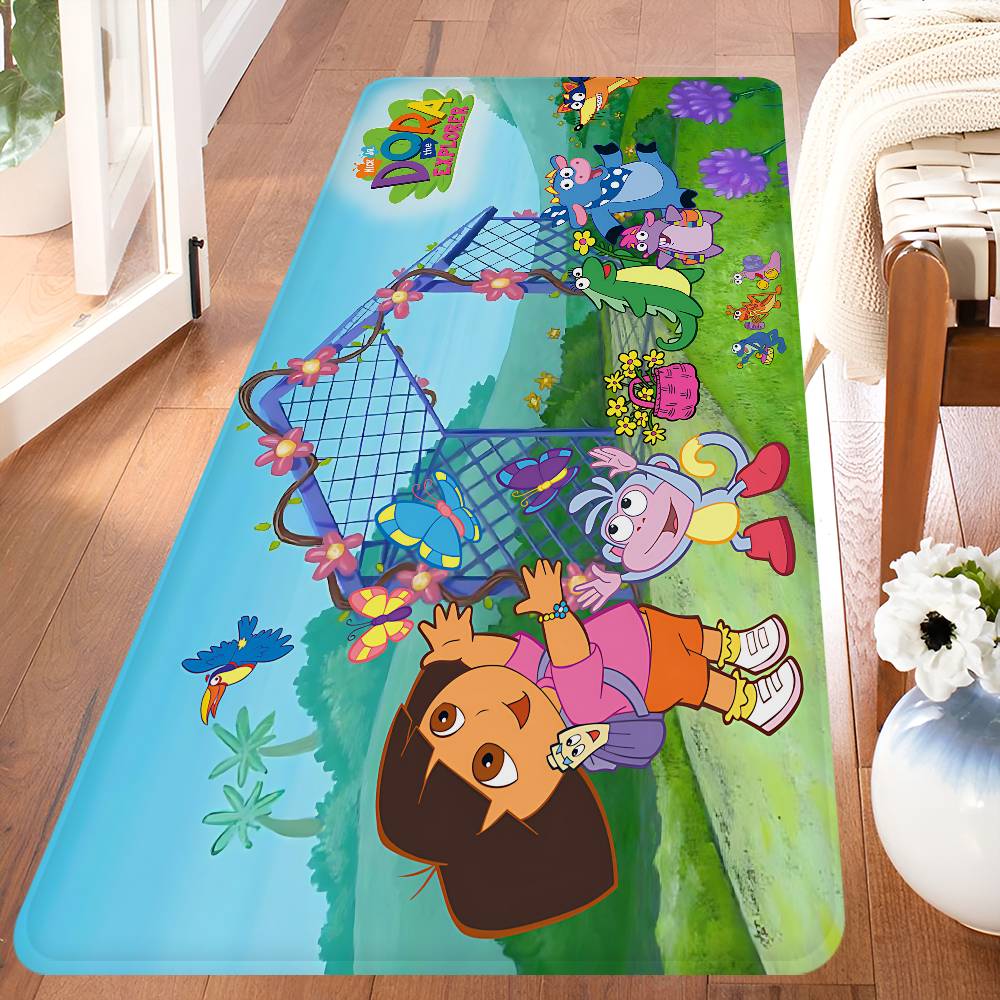 

Funny D-Dora Classic Anime Floor Mat Rectangle Anti-slip Home Soft Badmat Front Door Indoor Outdoor Mat Welcome Doormat 40x60cm