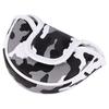 PU Leather Camouflage Semicircular Waterproof Magnetic Buckle Golf Putter Head Cover Club Headcovers