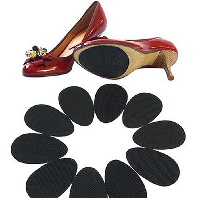 1 pair Wear-resistant Anti-Slip Shoes Heel Sole Protector Pads Non-Slip Shoe Grip Cushion Home Supplies