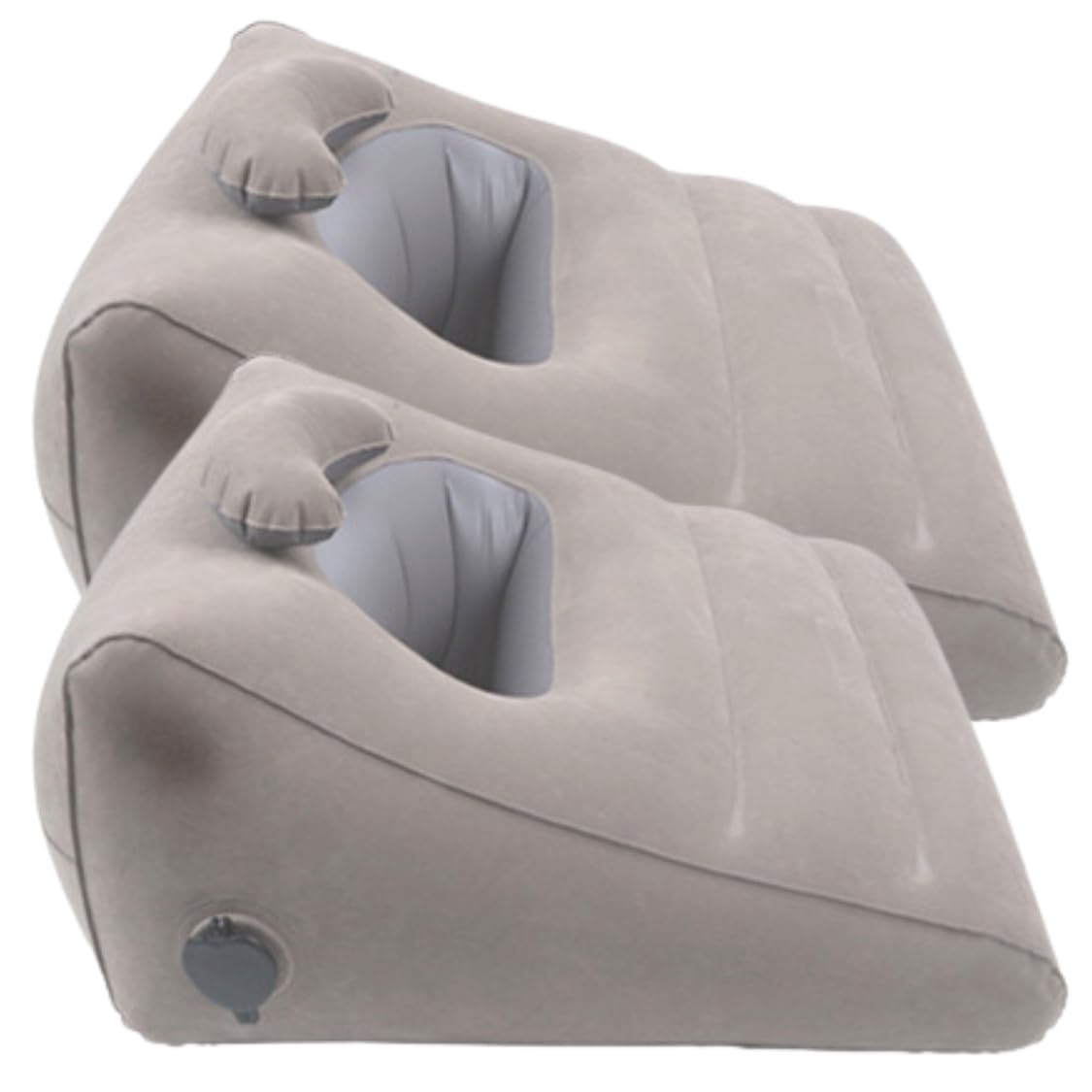 

adelphos AIR6 of Supervised by a Physical a large cushion for sleeping face lumbar and (Gray) (Set 2) - Therapist, down, pillow, footrest, backrest.