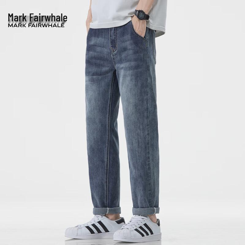 Mark Fairwhale Men's Retro Straight-Leg Jeans